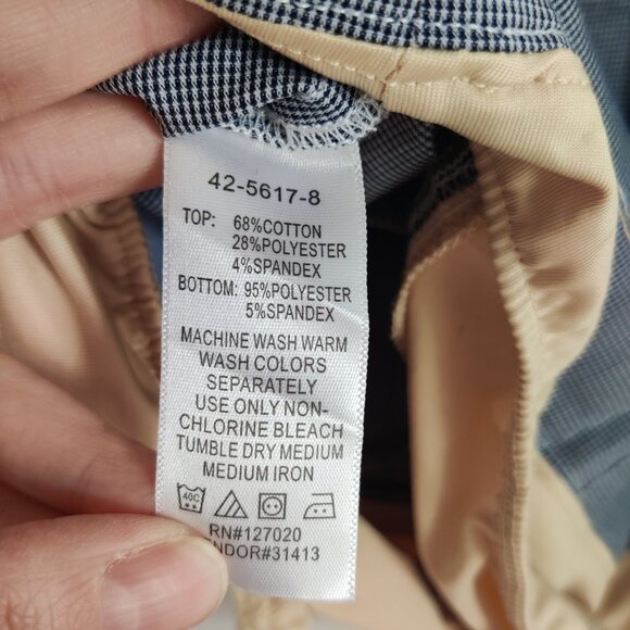 CHADWICKS Stretch Cotton Button Down Bodysuit *LIKE NEW* - Picture 5 of 6